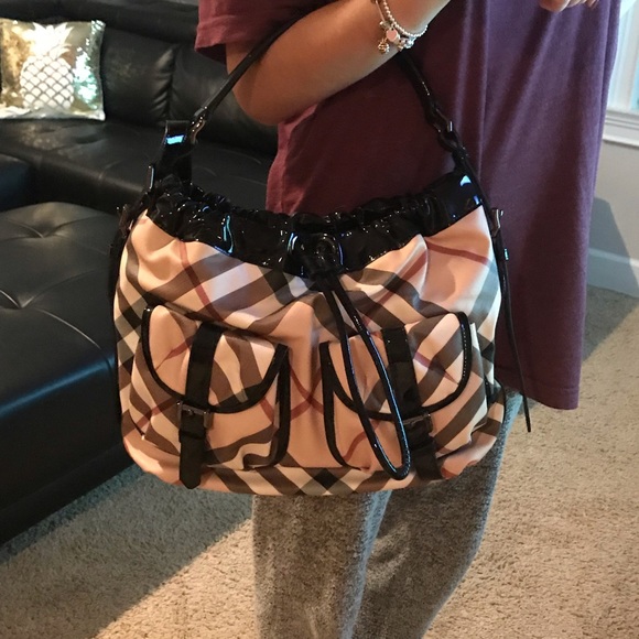 Beautiful Brand New Burberry drawstring tote! - Picture 8 of 8